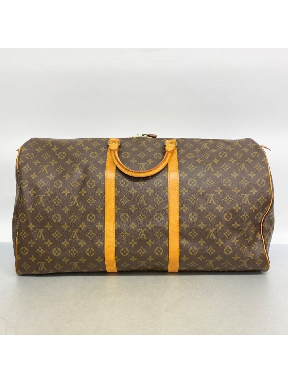 Louis Vuitton Boston Bag Monogram Keepall 60 Brown - Picture 10 of 10